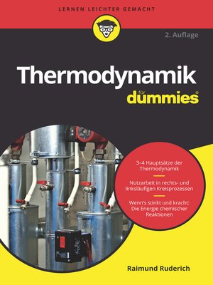 cover image of Thermodynamik&nbsp;f&uuml;r Dummies